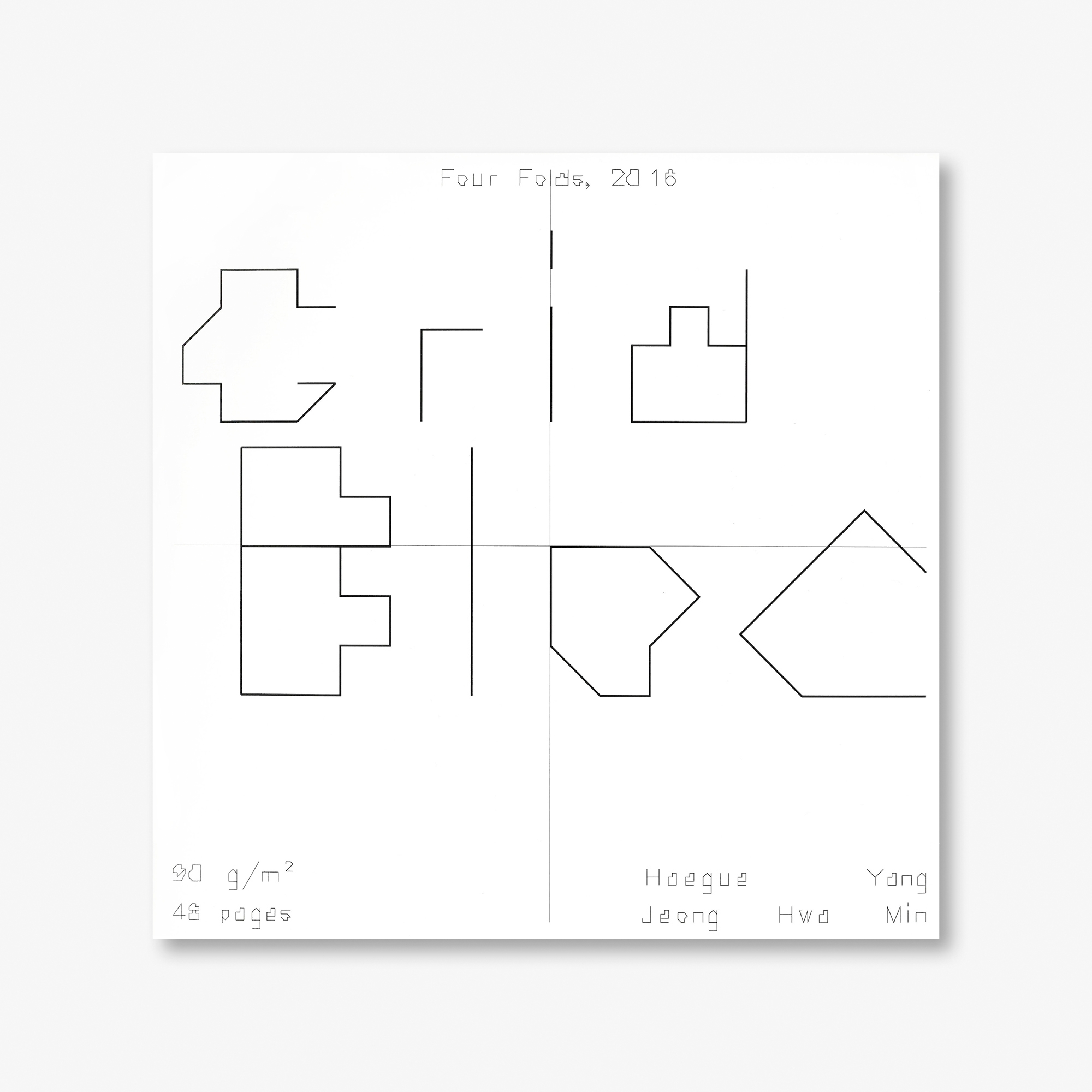 Grid Bloc Square &ndash; Four Folds