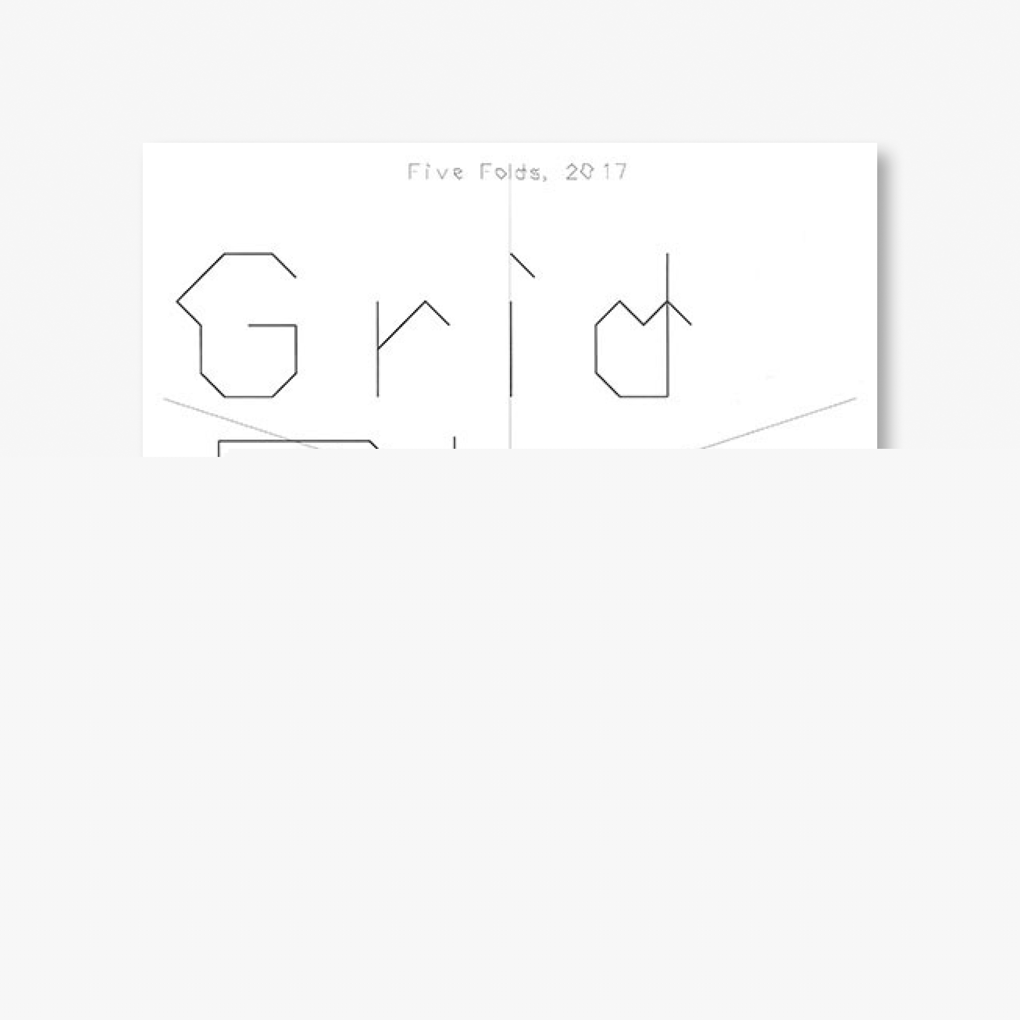 Grid Bloc Square – Five Folds