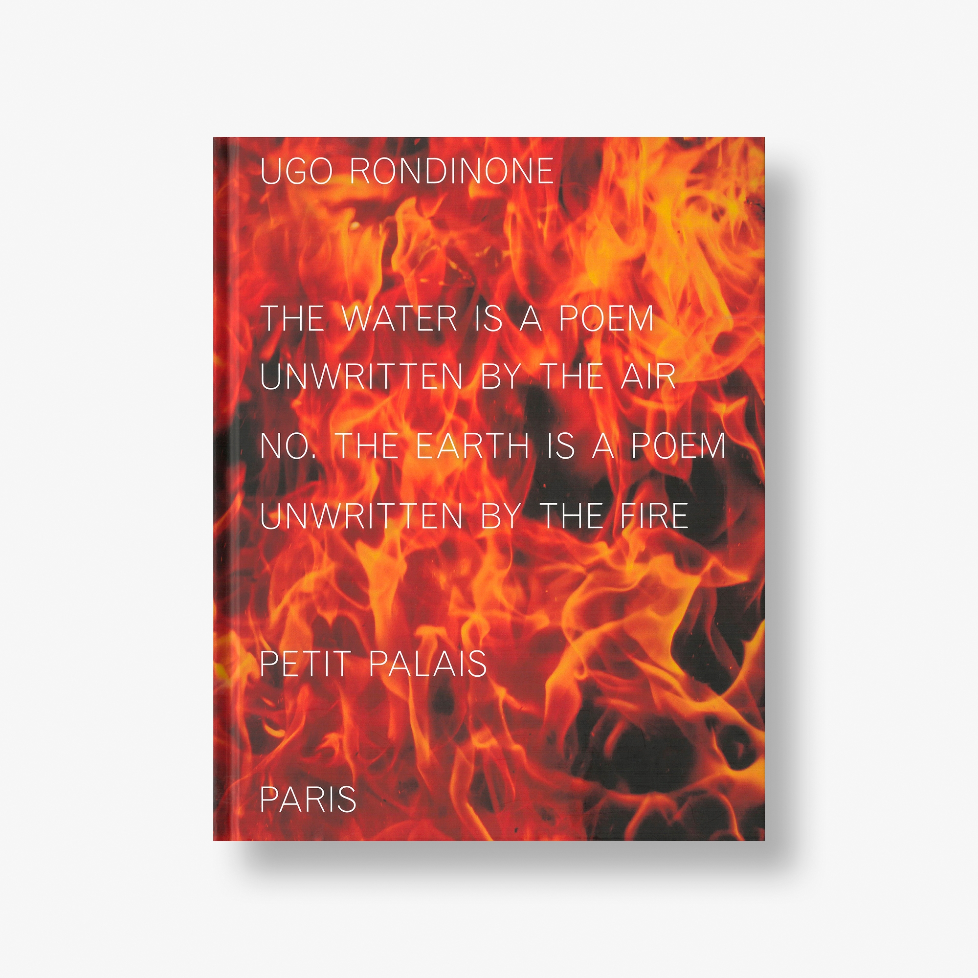 Ugo Rondinone: The water is a poem unwritten by the air no. the earth is a poem unwritten by the fire