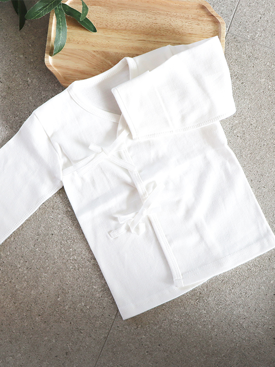 [국내생산/순면100%] 신생아 배냇저고리<BR> ABB49BJPL9-1