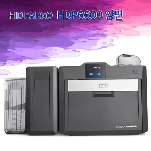 카드프린터 HDP6600 Dual 고품질 재전사 카드발급프린터