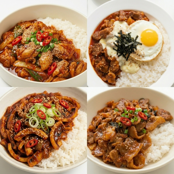 용쓰 4종 혼합구성&샘플4종