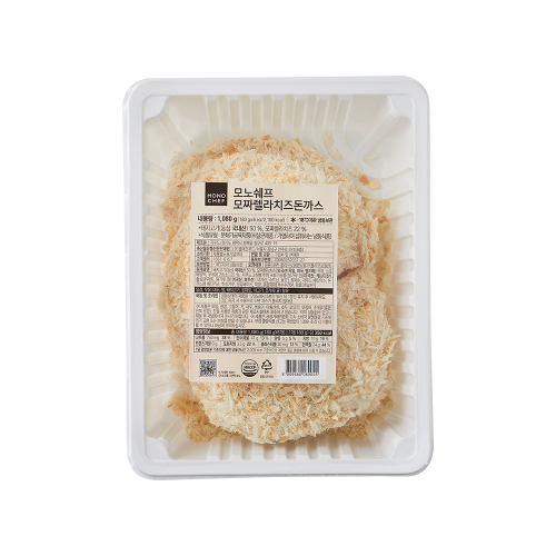 [모노쉐프] 모짜렐라치즈돈까스 1,080g(180g*6ea)