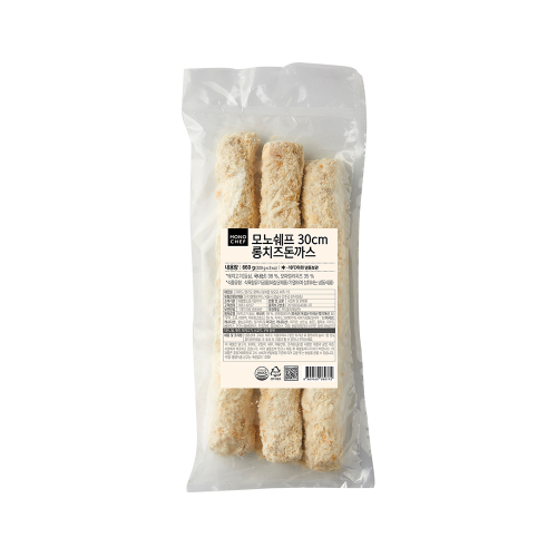[모노쉐프] 30cm롱치즈돈까스 660g(220g*3ea)