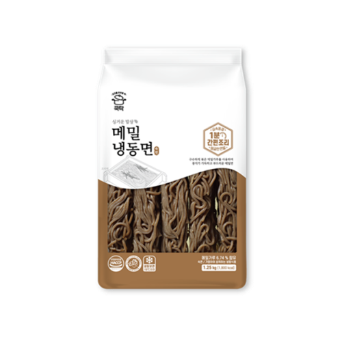 싱거운밥상 냉동메밀면 1.25kg(250g*5ea)