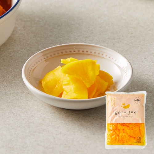 슬라이스단무지 1kg 슬라이스단무지 1kg