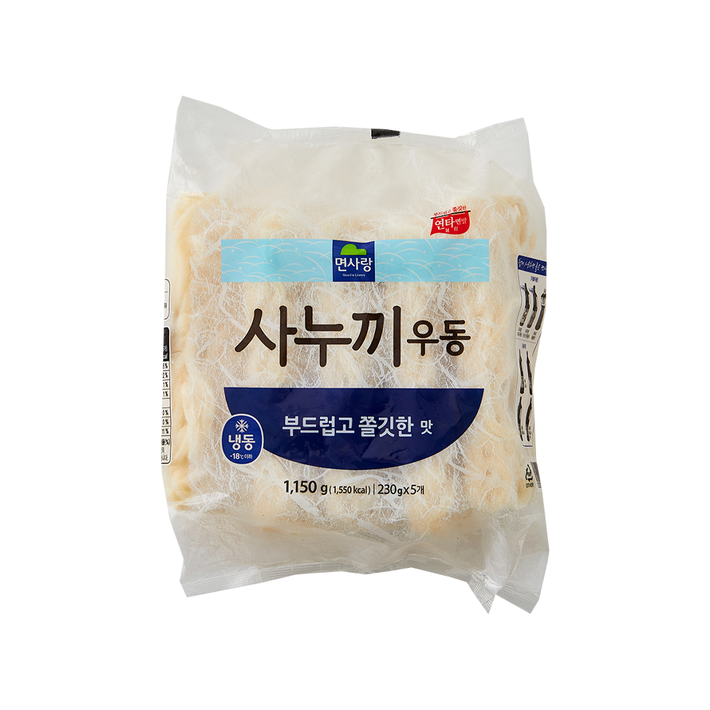 면사랑 사누끼우동면 1.15kg(230g*5ea) 면사랑 사누끼우동면 1.15kg(230g*5ea)