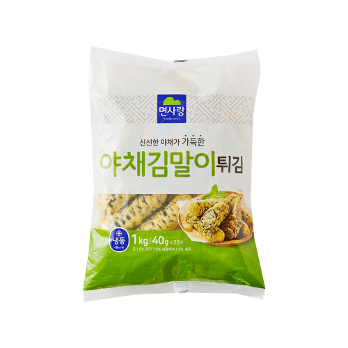 면사랑 야채김말이튀김 1kg