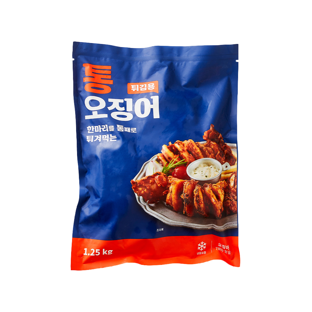 튀김용통오징어(불꽃오징어튀김) 1.25kg(250g*5ea) 튀김용통오징어(불꽃오징어튀김) 1.25kg(250g*5ea)
