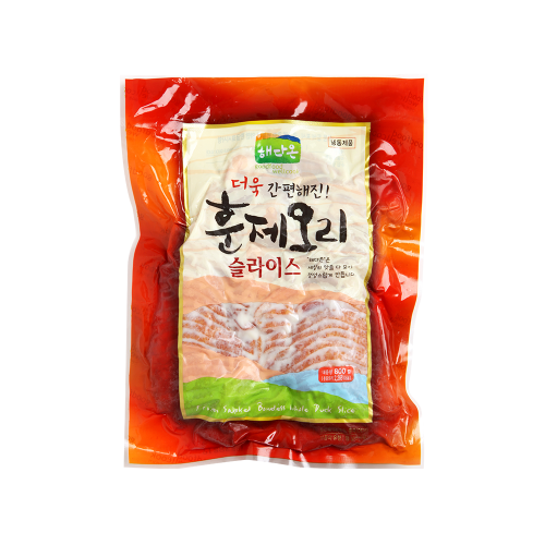 훈제오리슬라이스 800g