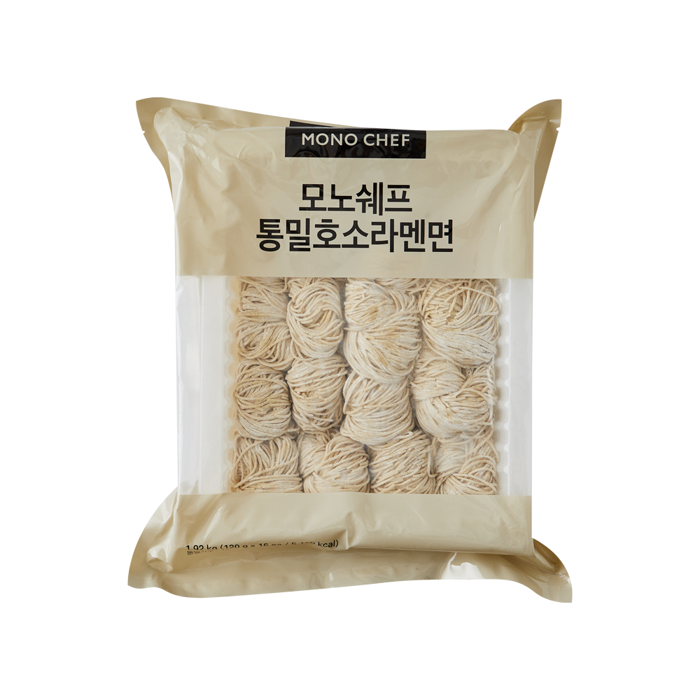 [모노쉐프] 통밀호소라멘면 1.92kg(120g*16ea)