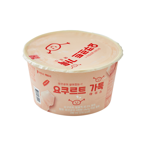 요쿠르트 가득아이스(컵) 240ml 요쿠르트 가득아이스(컵) 240ml