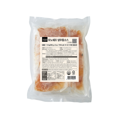 [모노쉐프] 냉우동소스 1.5kg (250g*6ea)
