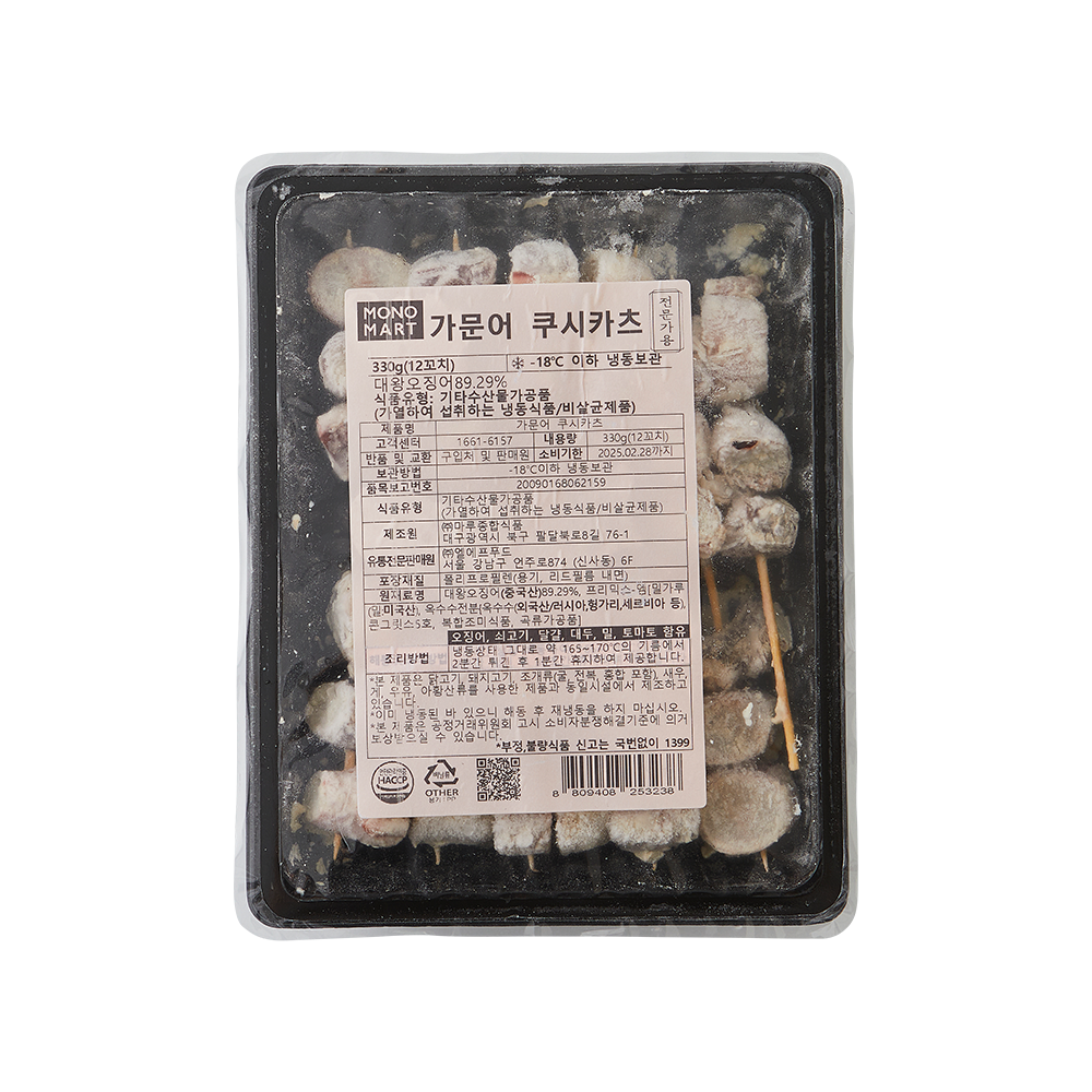 가문어 쿠시카츠 330g(12ea)