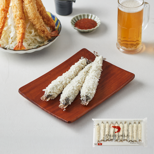 [모노마트] 수제 왕새우튀김(헤드ON) 450g(45g*10ea)