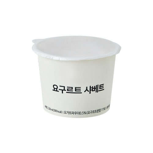 (단종)뚱요구르트 컵 샤베트 350ml