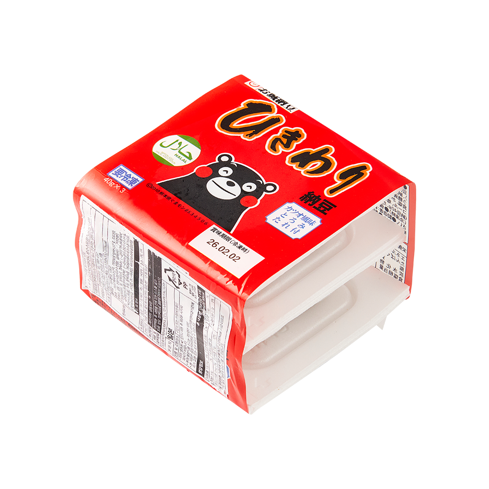 [마루미야] 쿠마몬 히키와리 낫또 135g (45g*3ea)
