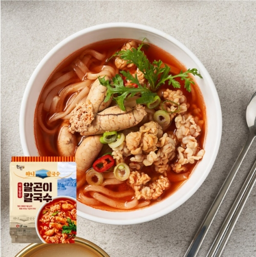 하니칼국수 더칼칼한 알곤이칼국수 518g