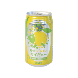 (단종) 산코 유자레몬향 사이다 350ml