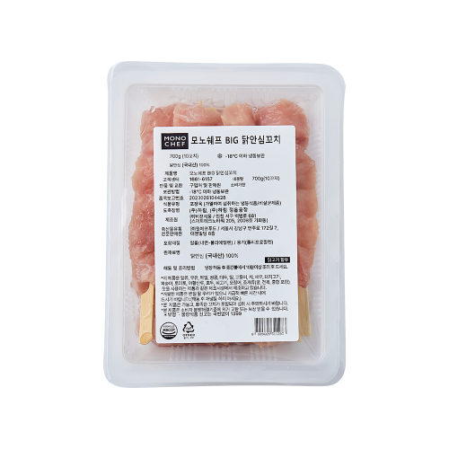 [모노쉐프] BIG닭안심꼬치 700g(70g*10ea)