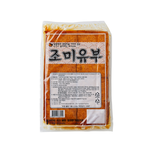 조미사각유부&nbsp;900g(8x6, 40ea)