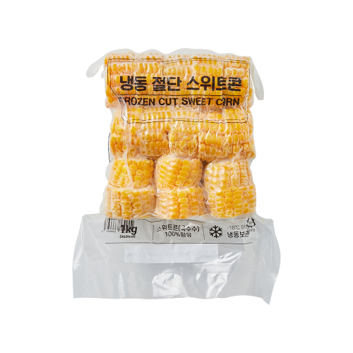 냉동 절단 스위트콘 1kg 냉동 절단 스위트콘 1kg