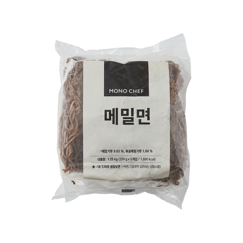 모노쉐프 메밀면 1,250g(250g*5ea) 모노쉐프 메밀면 1,250g(250g*5ea)