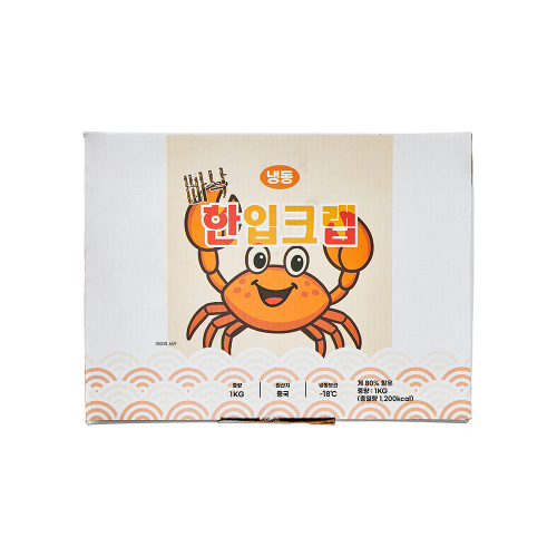 빠삭 한입크랩 1kg