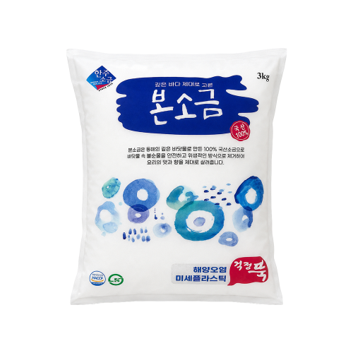 한주 소금 3kg