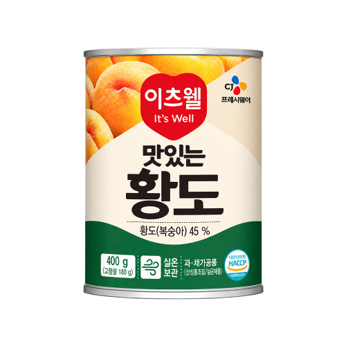 이츠웰 맛있는 황도 400g