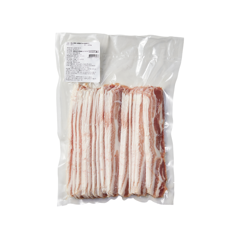 대패삼겹 슬라이스 1kg