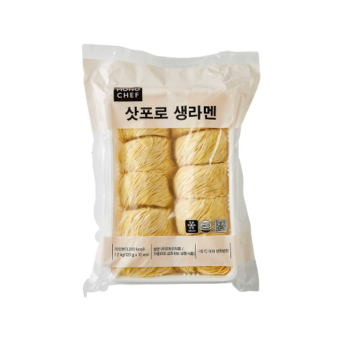[모노쉐프] 삿포로생라멘면 1.2kg(120g*10ea)