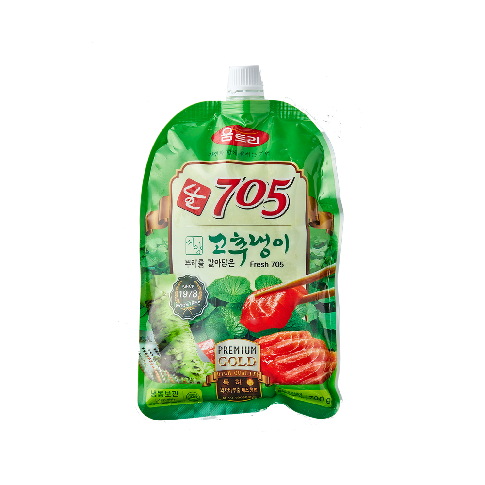 움트리 705생와사비 700g
