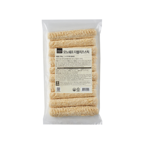 [모노쉐프] 더블치즈스틱 750g(75g*10ea)