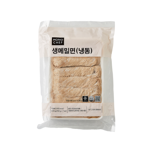 [모노쉐프] 생메밀면 1,050g(150g*7ea)
