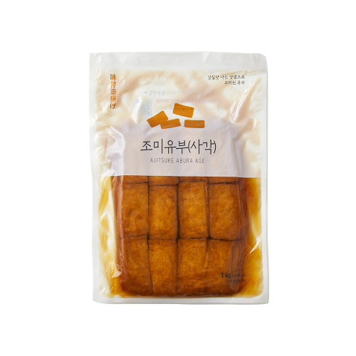 사각조미유부 1kg(8x4, 60매)