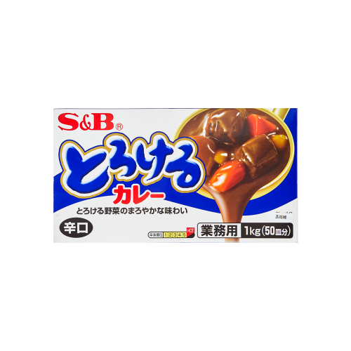 S&B 토로케루카레 매운맛(고형) 1kg