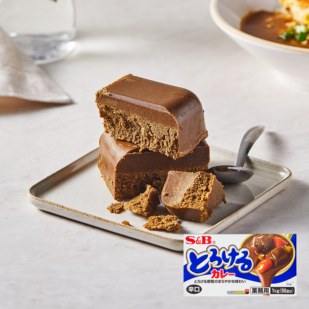 S&B 토로케루카레 매운맛(고형) 1kg