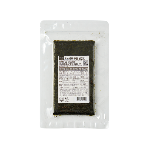 [모노쉐프] 구운반절김 50g(50ea)