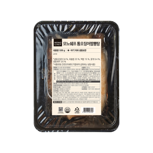 [모노쉐프] 통오징어짬뽕탕 530g