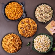 [무료배송] [회원특가] (혼합)흑닭 닭가슴살 볶음밥 300g 5종