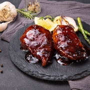 [무료배송] [회원특가] 흑닭 소스인 통닭가슴살 블랙갈릭 100g