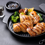 [무료배송] [회원특가] 흑닭 그릴드 닭다리살 오리지널맛 100g