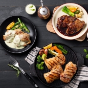 [무료배송] [회원특가] (혼합)흑닭 그릴드 닭다리살100g 3종