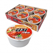 [무료배송] [회원특가] 농심 김치사발면 6입 컵라면