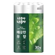 [무배] [회원특가] 잘집 천연100% 나무야25m3겹30롤 화장지