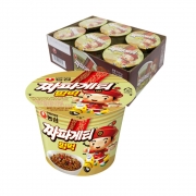 [무료배송] [회원특가] 농심 짜파게티범벅 소컵 70g*6입 컵라면