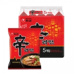[품질보증+SR] 사나이울리는 농심 신라면 멀티 라면 5입