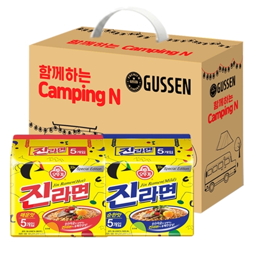 [무료배송] [회원특가] 선물용 오뚜기 진라면 10봉 세트