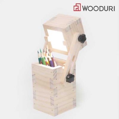 터치 무드등 연필꽂이